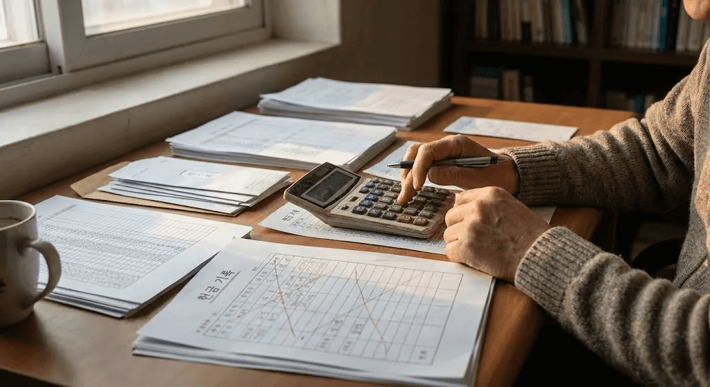 영수증 정리와 대조 작업으로 번거로운 전통적인 교회 회계 업무