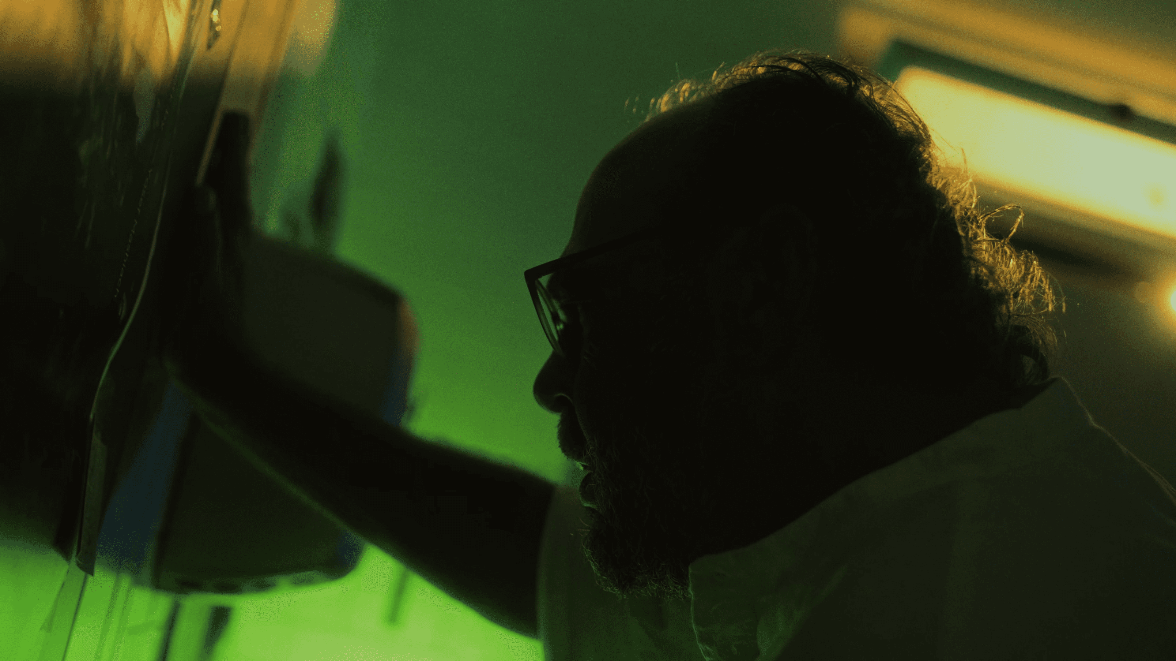 a frame from the film "Dark Teeth"