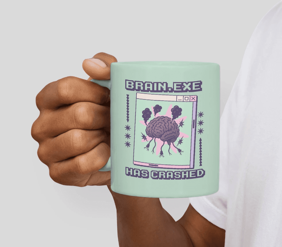 mockup of a pregnant woman with a tote bag