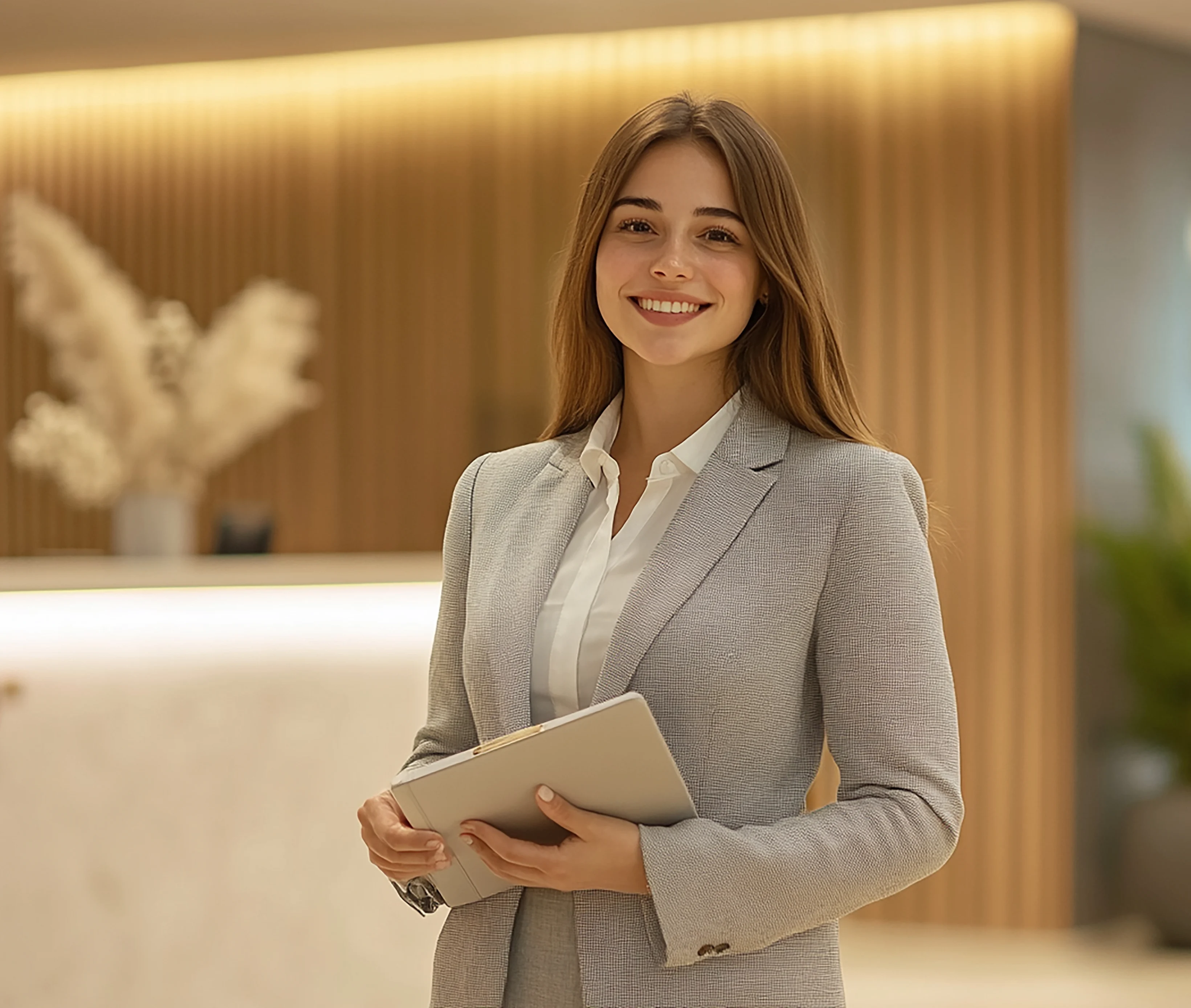 Person looking insecure in the mirror due to dental concerns.
