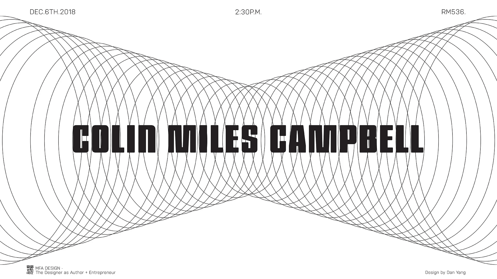 A poster for the Colin Miles Campbell Lecture featuring the title prominently at the top, along with the date and details about the guest speaker, Colin Miles Campbell, who is the Co-Founder and CEO of Wikiburg. The design includes engaging visuals related to community movements and crowdfunding, representing the themes of real-time engagement and activism.