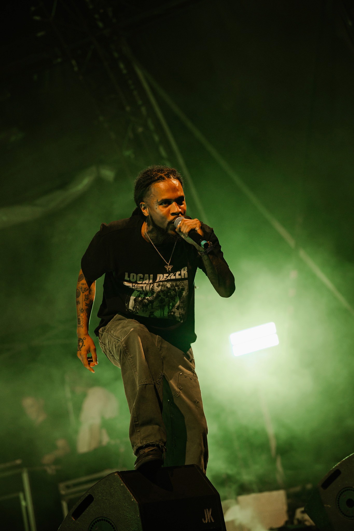 music festival stage