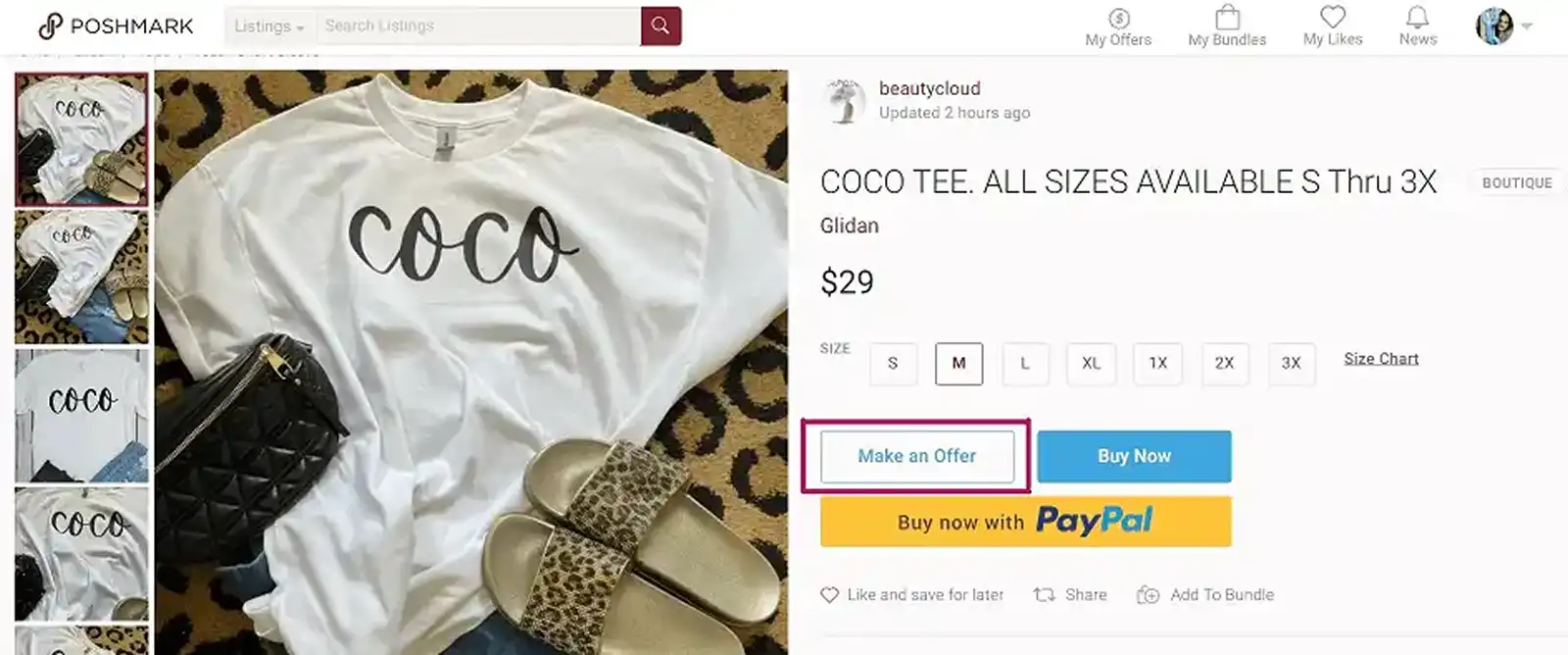 Poshmark Make An Offer