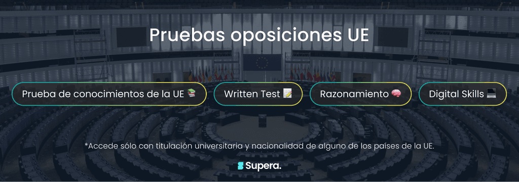 Pruebas oposiciones UE