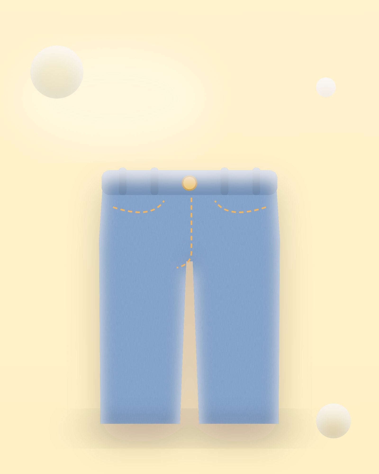 Mom Mood Straight Jean in Mid Wash