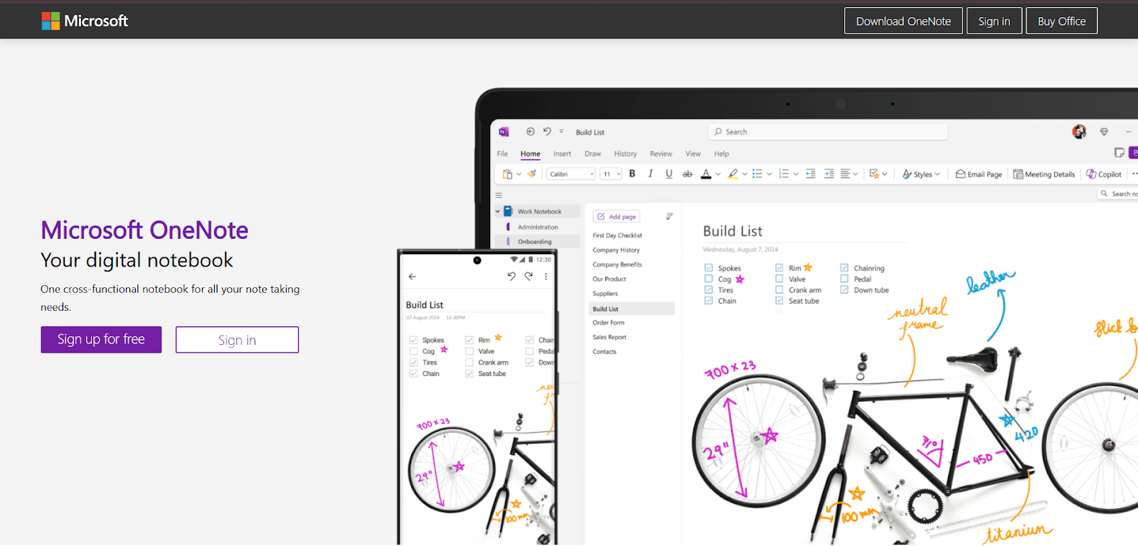 Microsoft OneNote 