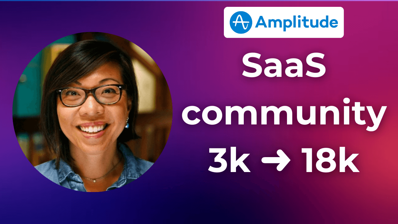 Building a community around PLG SaaS | Esther Trapadoux (Amplitude)