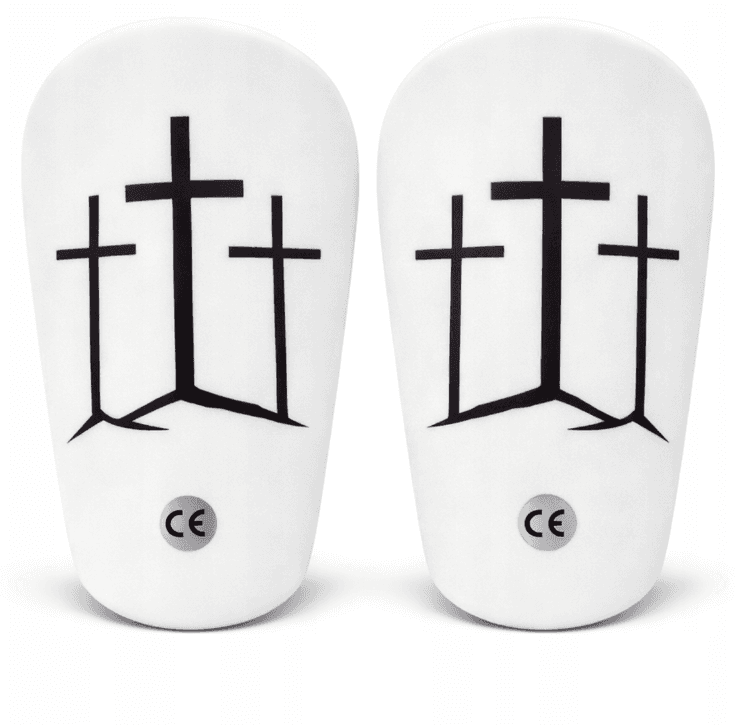 ochraniacze piłkarskie krzyże 12x8