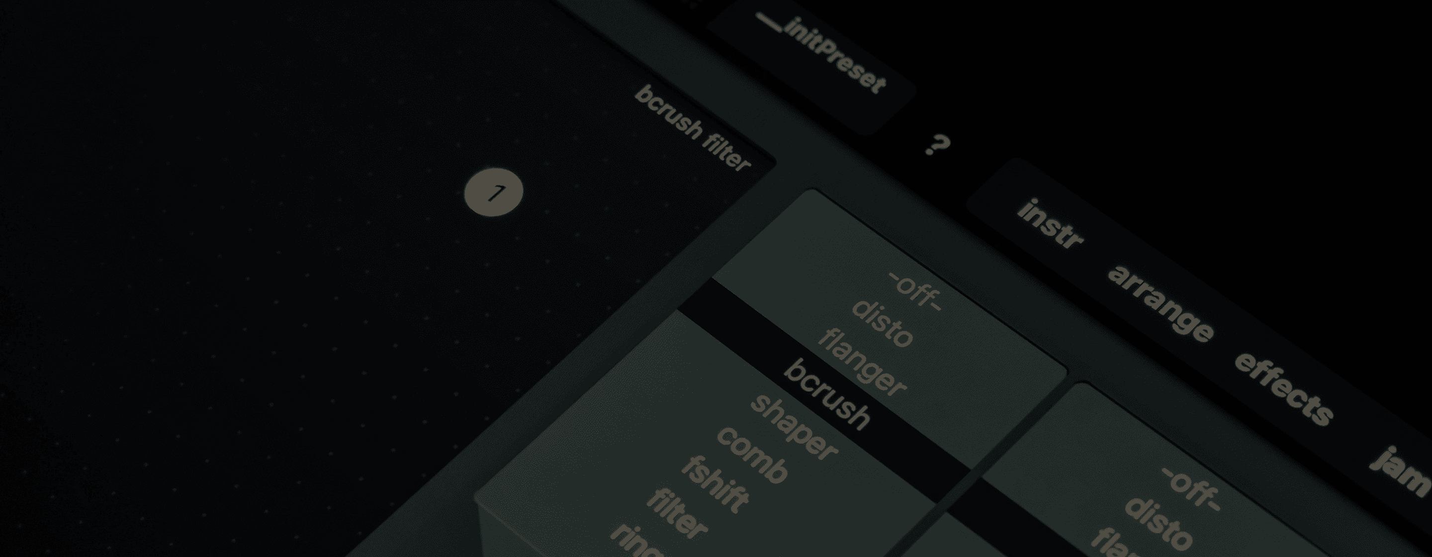 Audio editing dashboard interface with editing tools