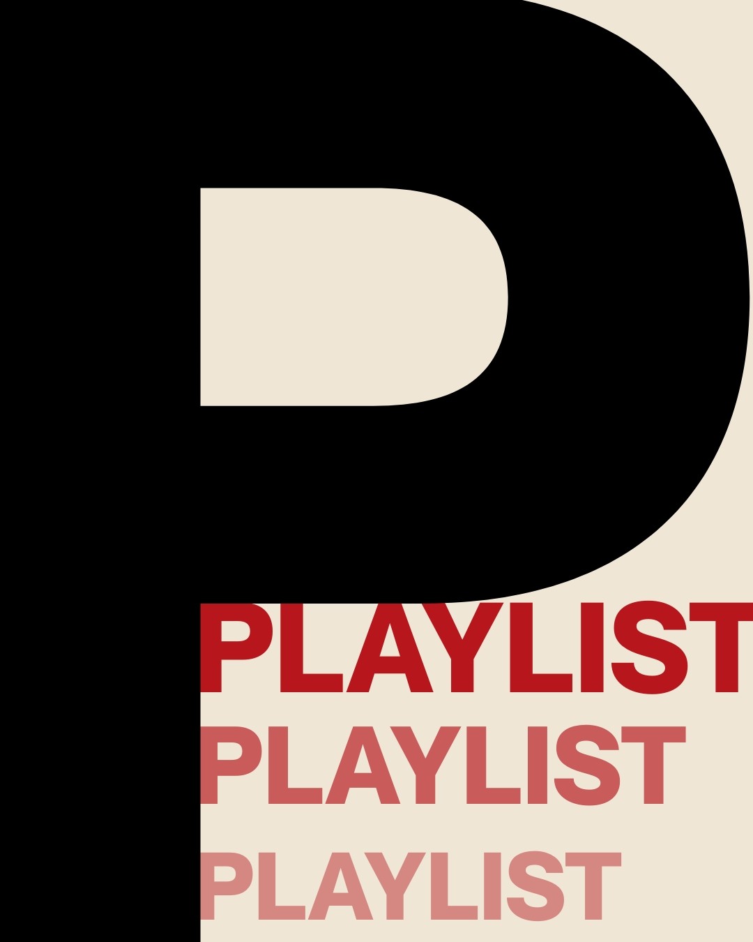 Orange and gray knitted beanie floating over a soft blue background.