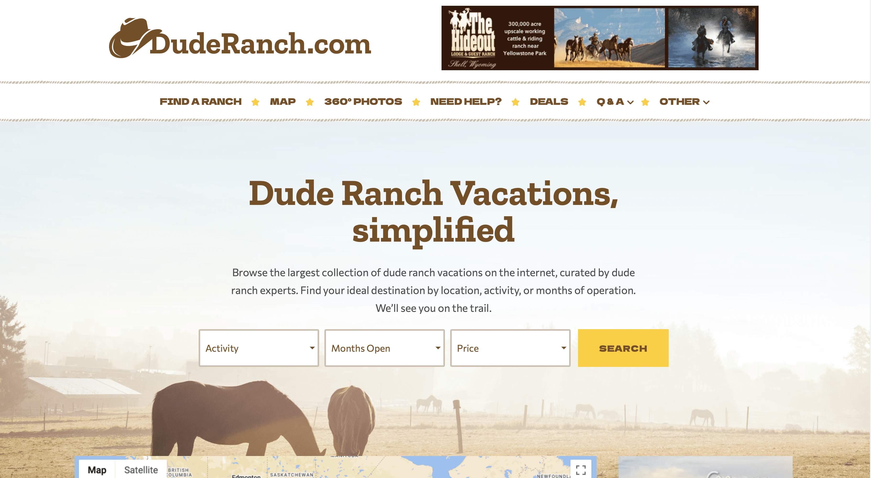 Dude Ranch Vacations