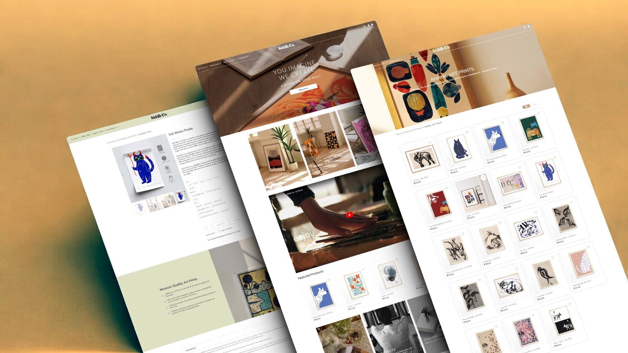 SidhCo Website by Web Impetus - Custom WooCommerce Website Development