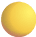 A simple, smooth, yellow sphere set against a solid background.