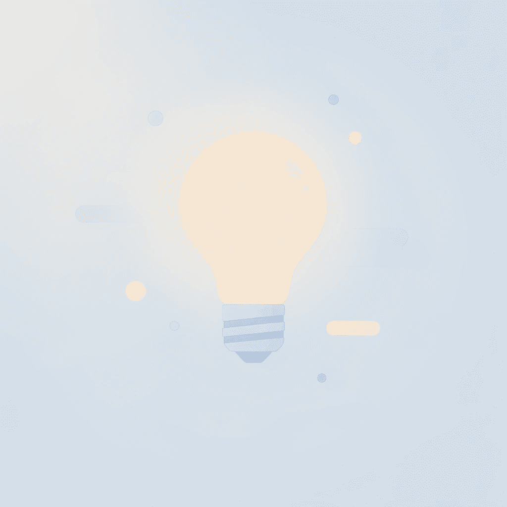 Lightbulb icon representing the key mindset shift when choosing a hobby