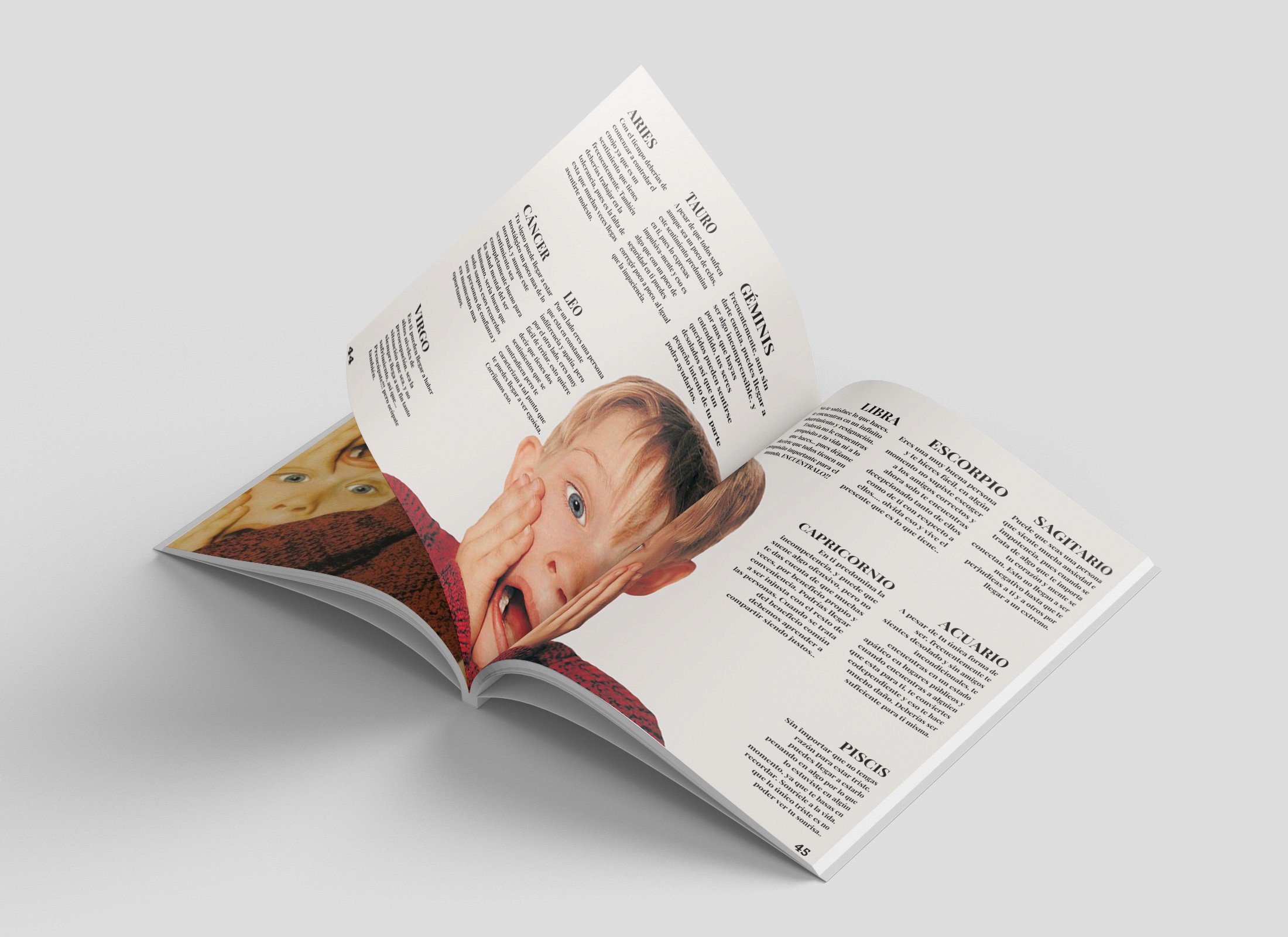 A screenshot from the Stuff page of the website