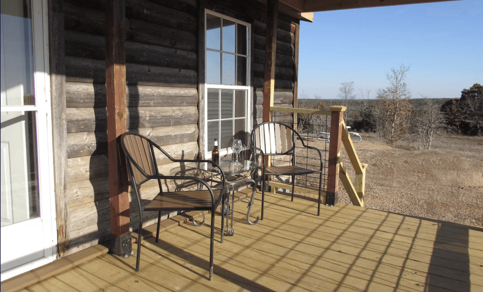 Opossum Branch Cabin Porch