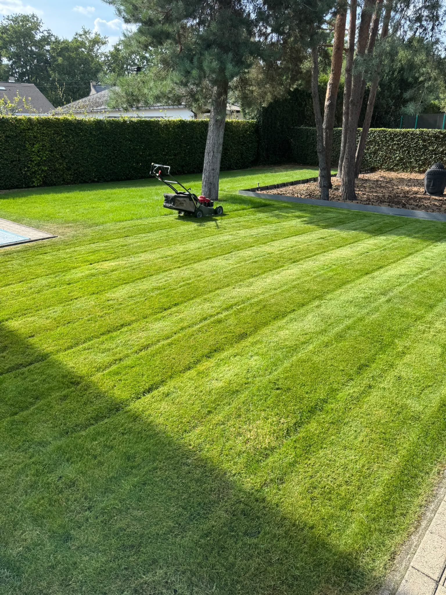 Gras maaien