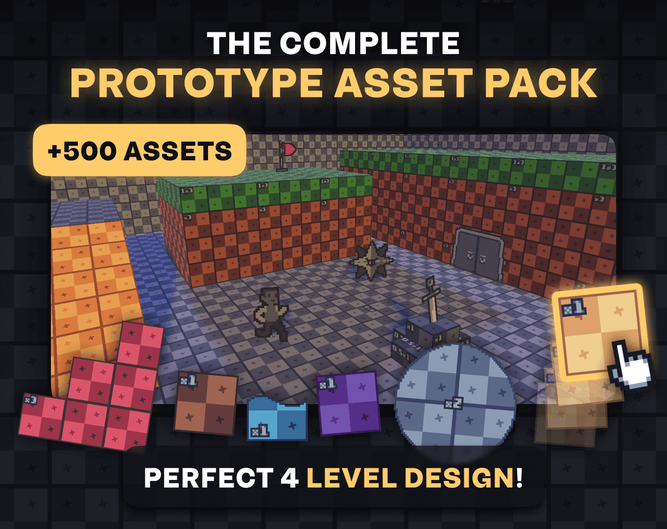 Complete Prototype Asset Pack - By Samuel Tomé, Designer & Game Developer