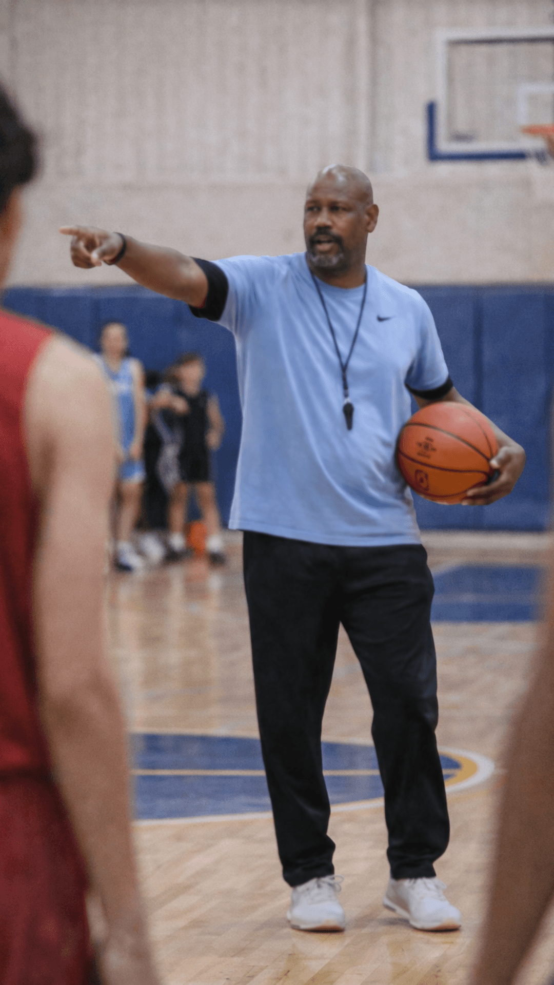 Concetrated triathlete grayscale