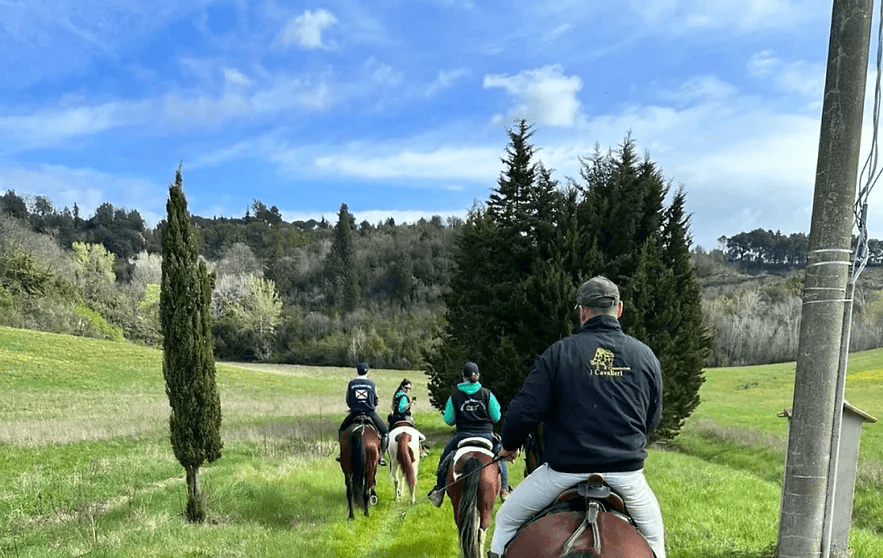 Escursione a Cavallo a San Miniato