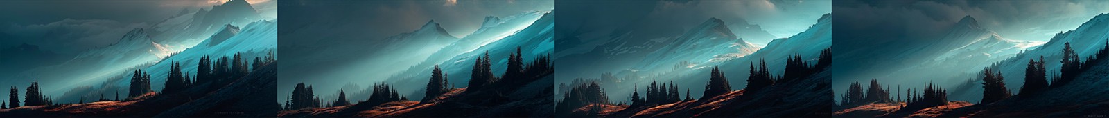 Grid of Midjourney variaitons