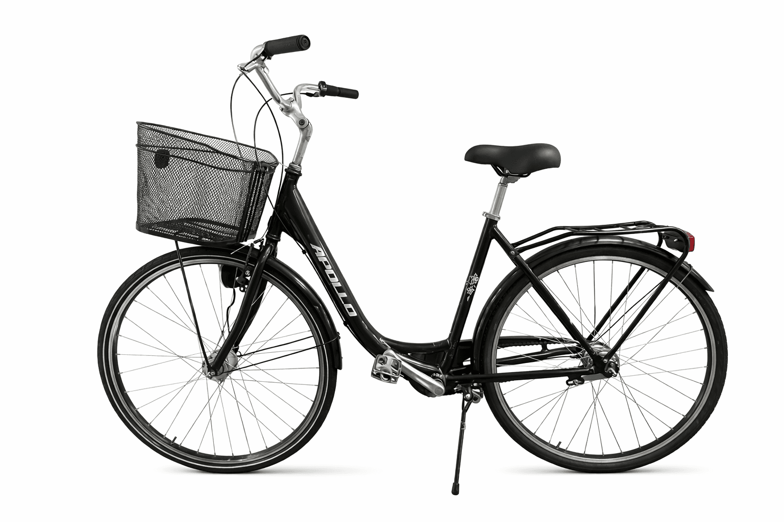 Helkama damcykel 28 tum med 6 växlar och pakethållare – begagnad cykel servad hos cykelverkstad i Uppsala med full cykel service.