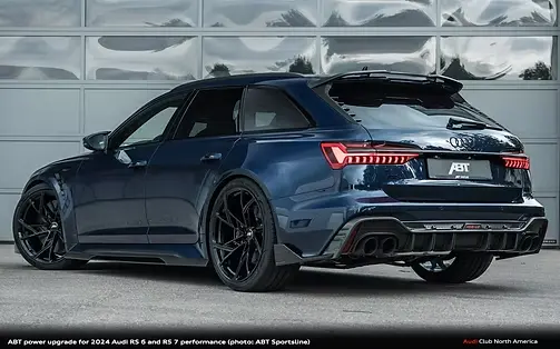 Audi RS6 Bleu
