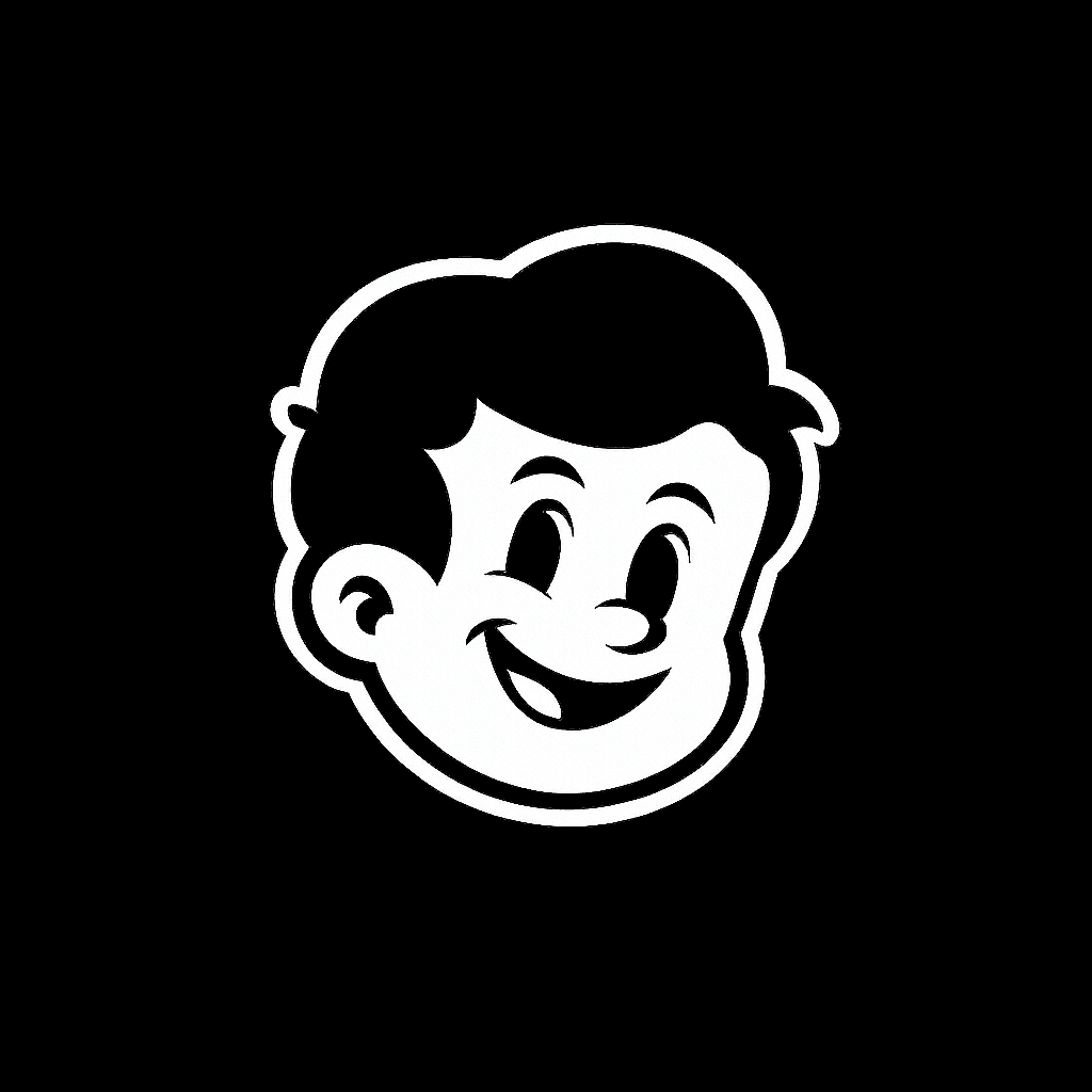 grayscale photo of man facing right