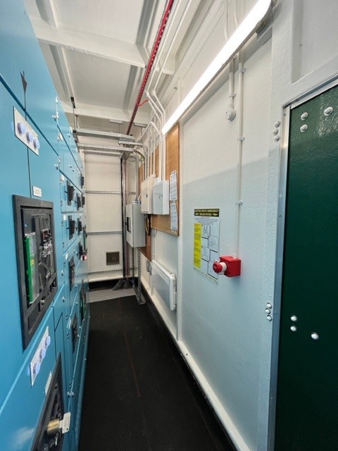 A commercial electrical installation completed by DPH
