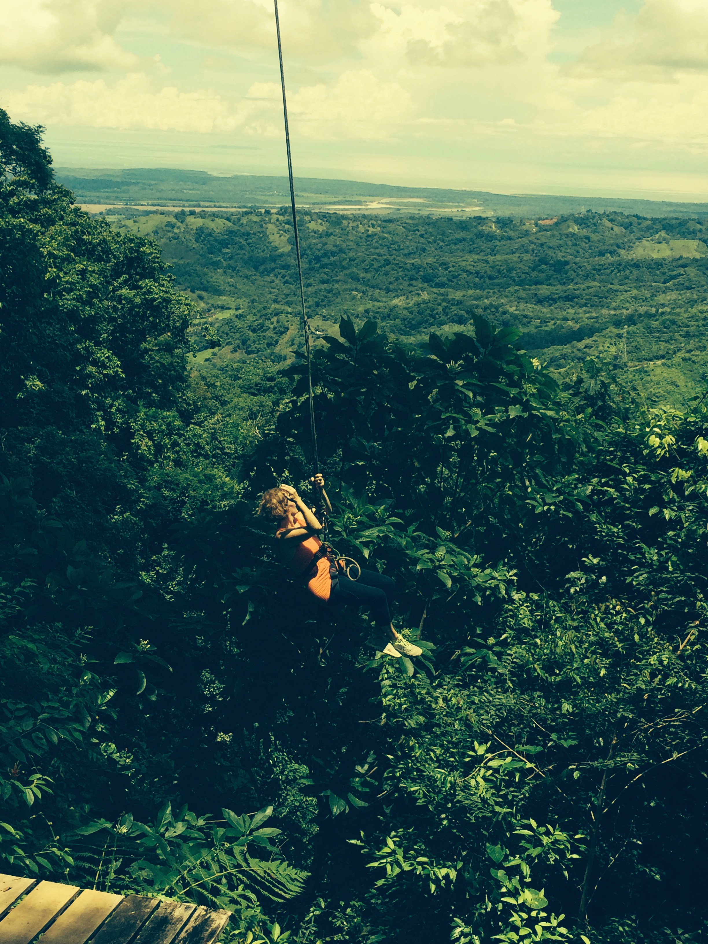 author zip lining in costa rica