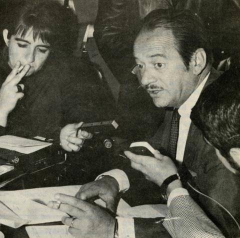 Pedro Vuskovic B. Ministro de Economía de Salvador Allende.