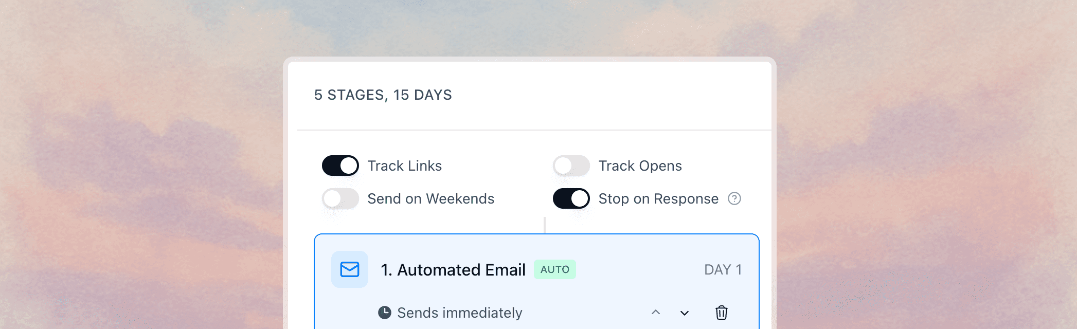 Send follow-ups on nurture campaigns | Stardex AI ATS update