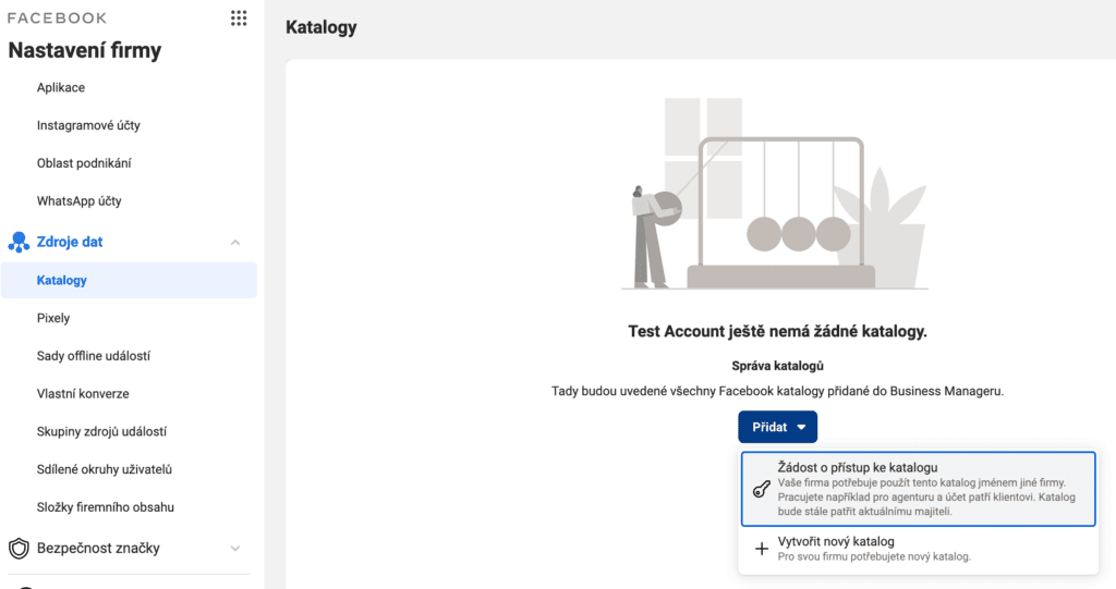 katalog produktů na facebooku 2