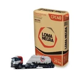 Cemento Loma Negra CPC40, bolsa de 25 kg · hormigón y estructuras
