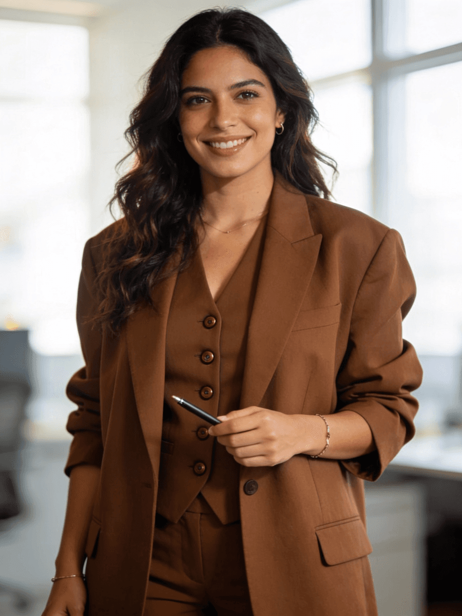 profile photo of a person in light blue tones