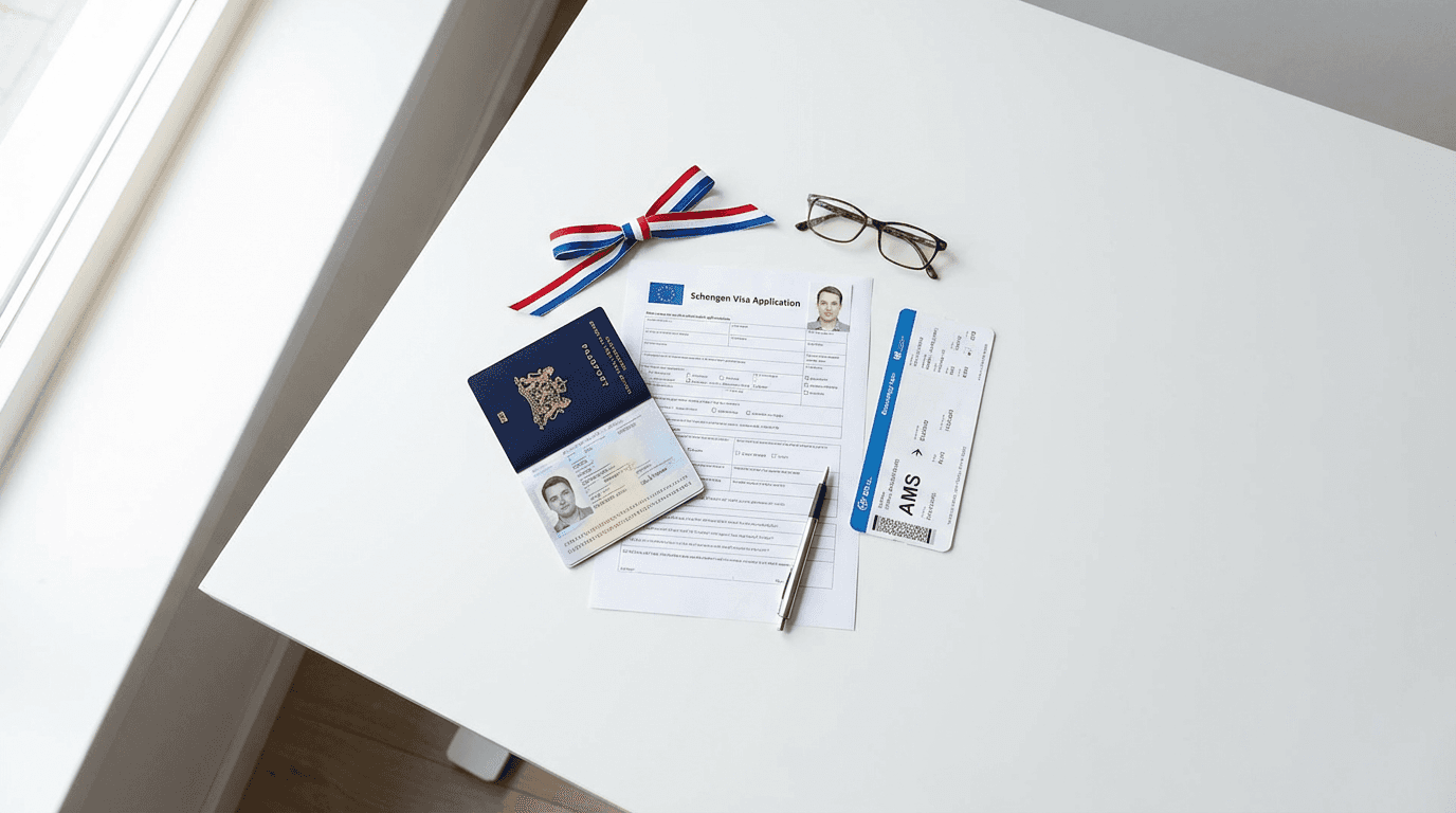 Netherlands Schengen visa document checklist for UK residents