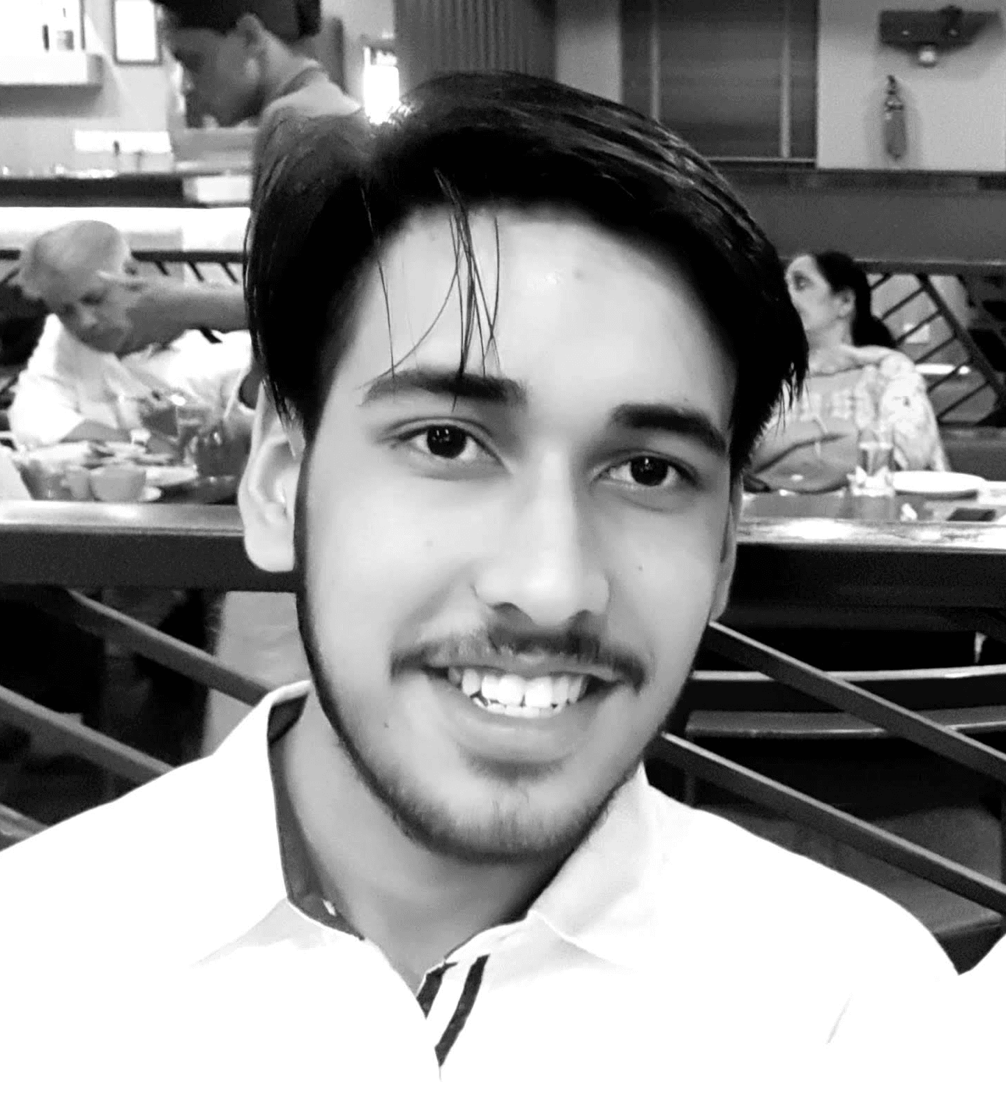 Portrait of portfolio creator