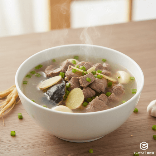 參鹿龜肉湯
