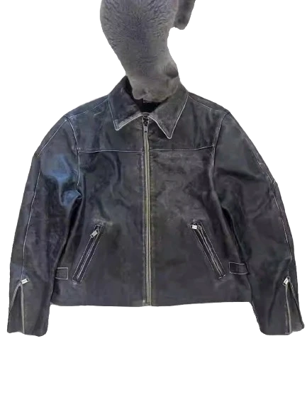 ERD Sleep Sound Racer Leather Jacket