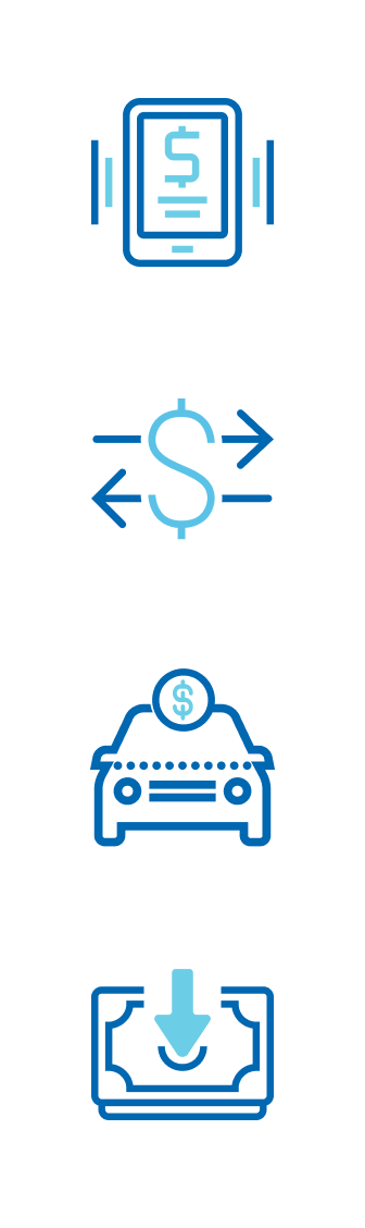 Brands icons for RHB Bank new ATMs.