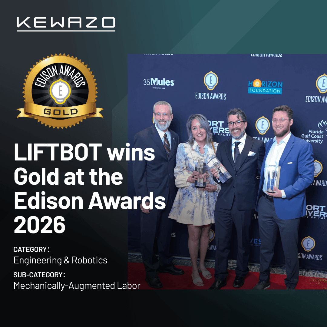 LIFTBOT Wins Gold at the 2026 Edison Awards