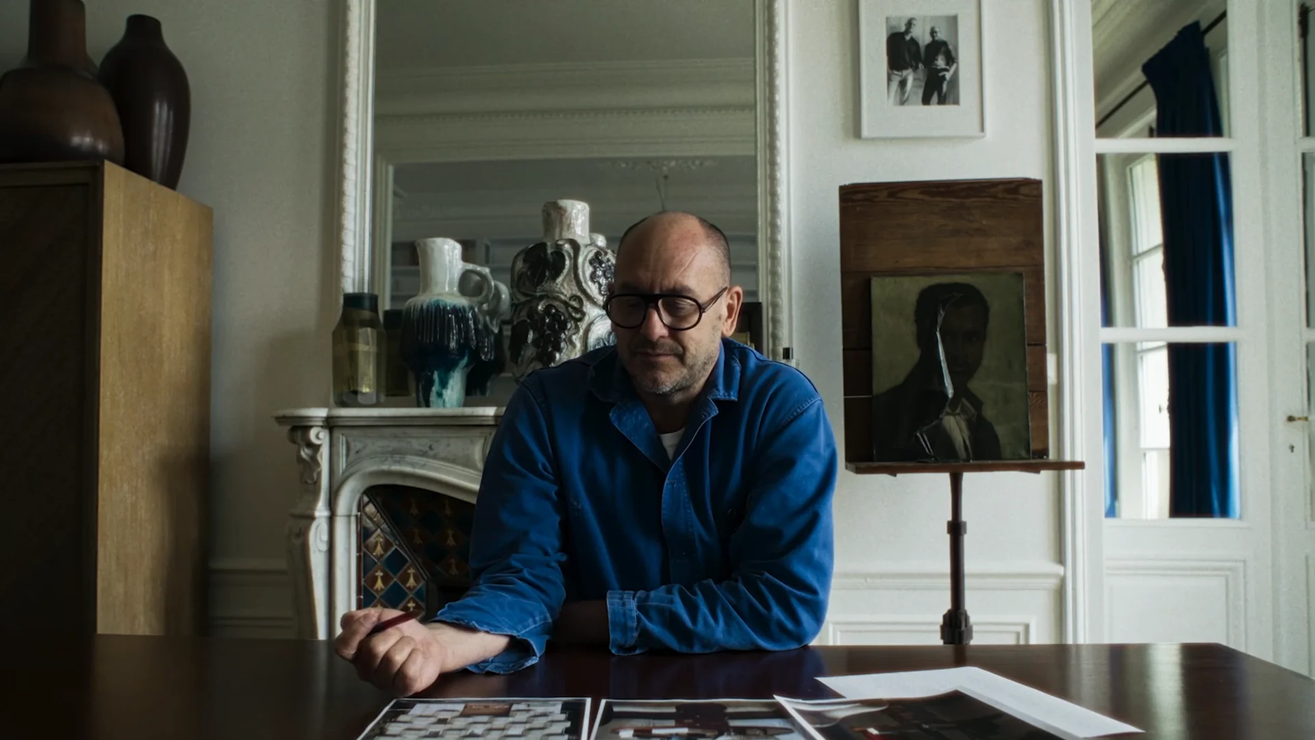Inner Worlds: Luis Laplace for Art Basel x Nowness: main video still showing an elegant interior with art, architecture and controlled light.