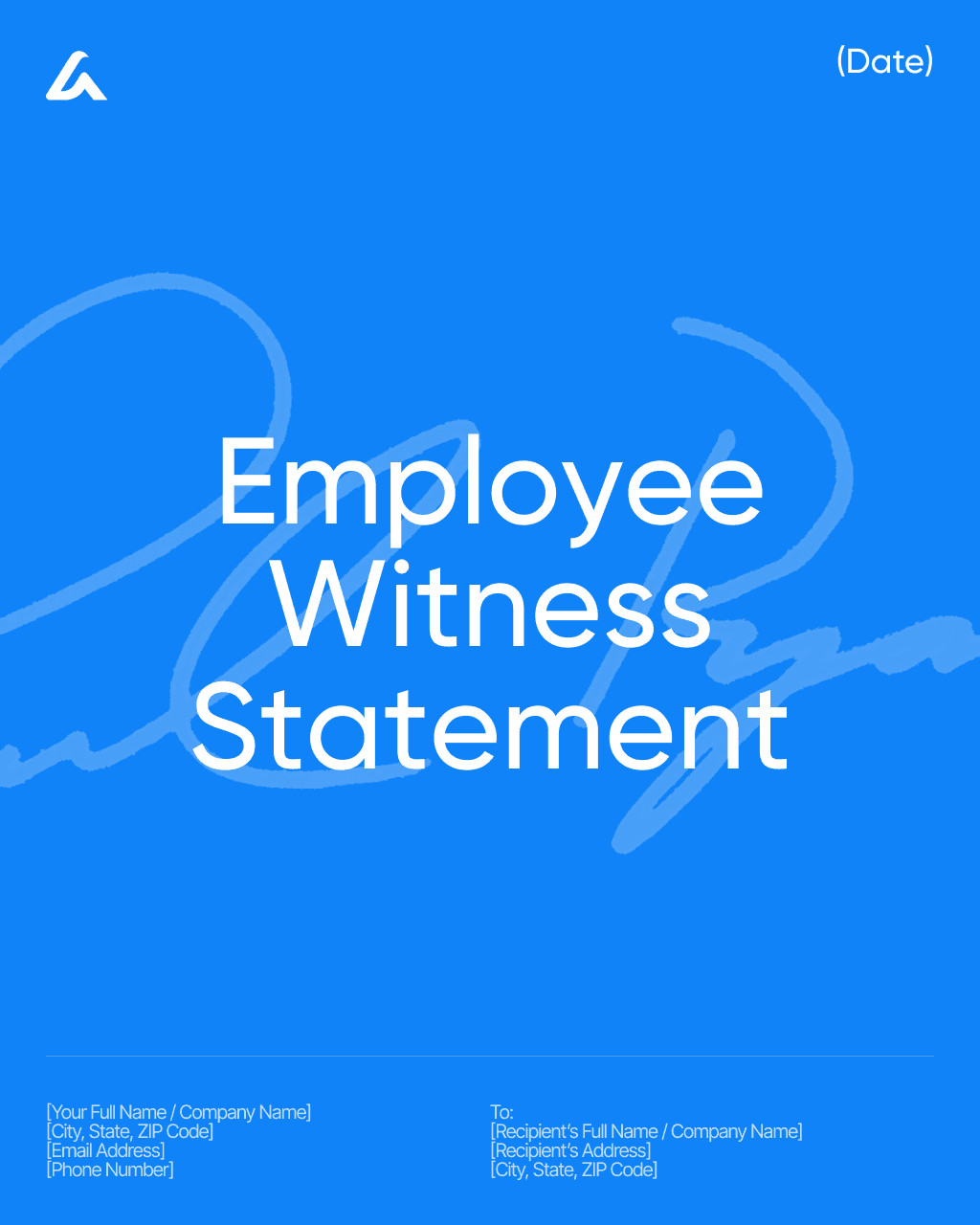 Employee Witness Statement