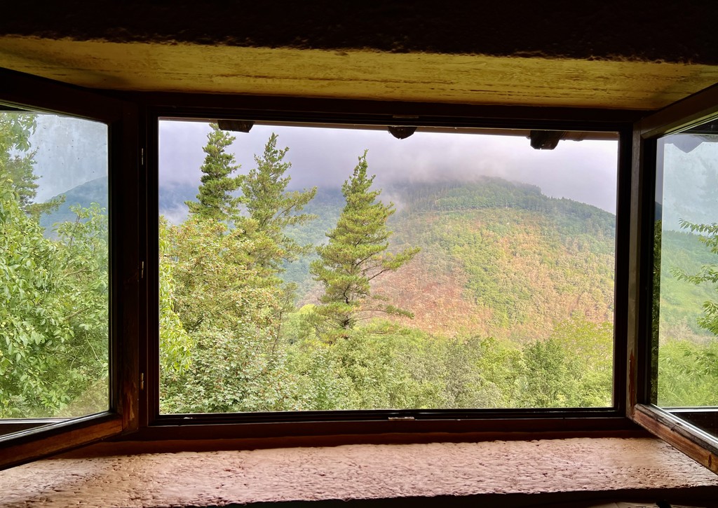 paisaje desde una ventana