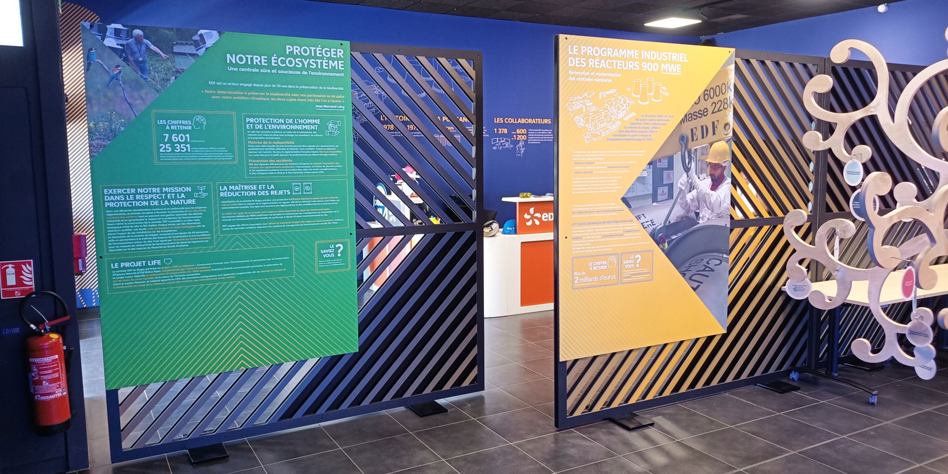 "EDF Odyssélec" space at the Bugey Power Plant