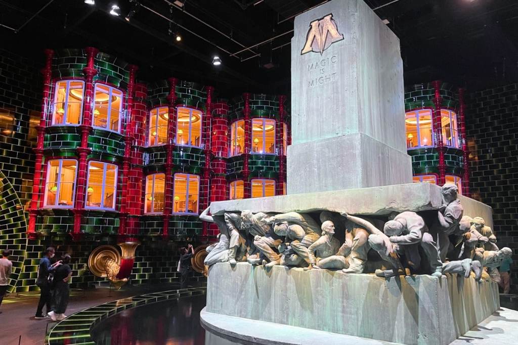 ministry of magic, warner bros studio tour