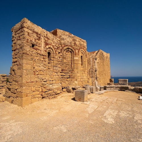 Biglietto d'ingresso per l'Acropoli di Lindos + Biglietti per la Guida Digitale del Patrimonio Ellenico a Lindos