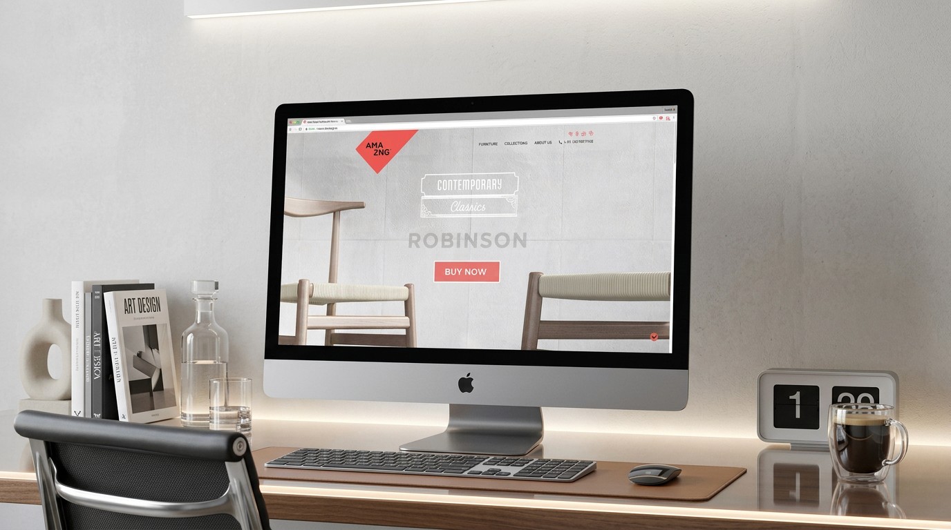 Amazng Furniture & Accessories | Digital-First Brand Identity for a premium Indian furniture brand