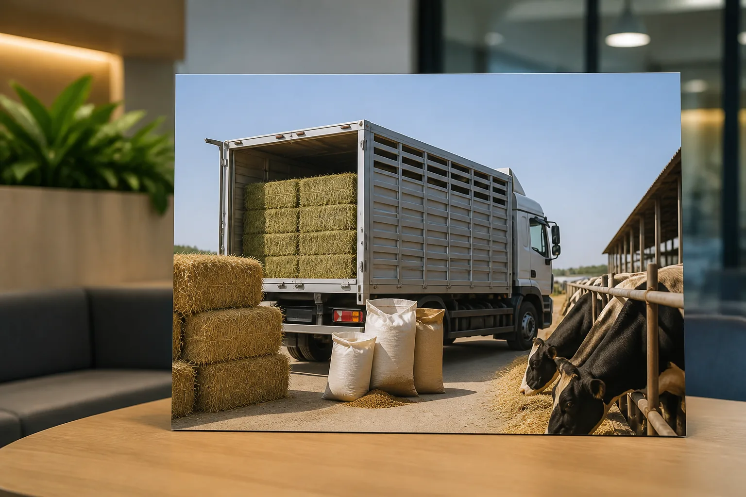 a Fodder & Animal Feed Transport