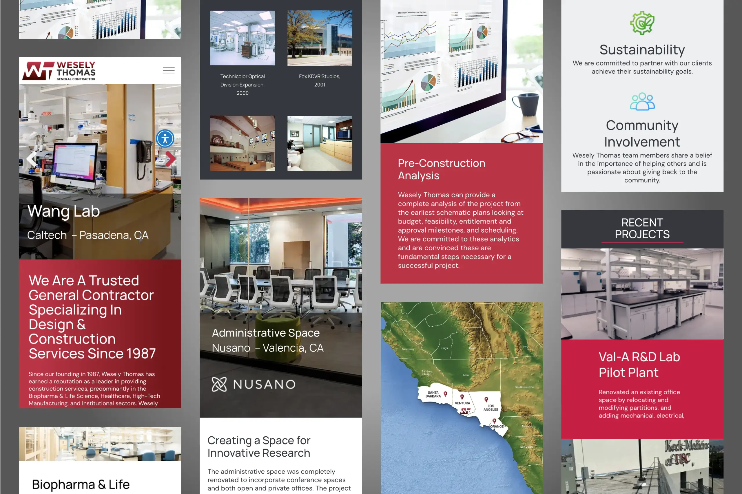 Wesely Thomas Construction Website